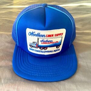 Blue Vintage Trucker Hat